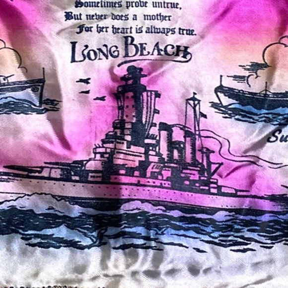 Vintage United States Navy Mother O' Mine Pillow Case Sham - Picture 7 of 13